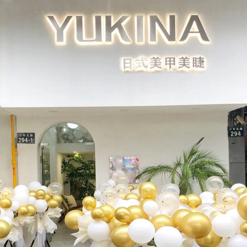 網紅ins店鋪門楣標牌發(fā)光字裝修案例共享9